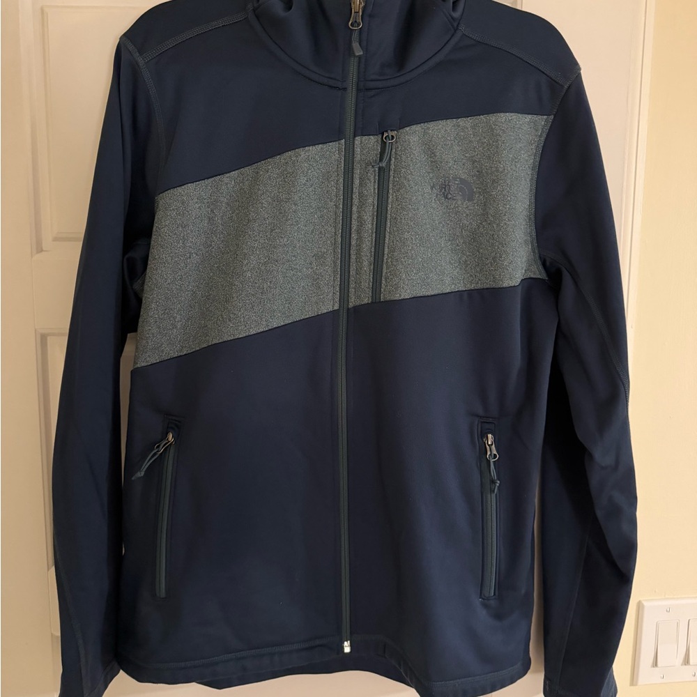 Men's Navy and Gray Jacket